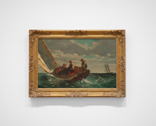 Breezing Up (or A Fair Wind) by Winslow Homer Original Oil Painting Reproduction - GFM Painting