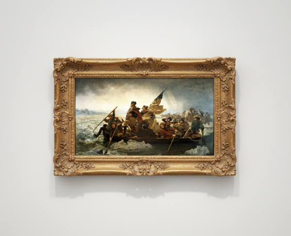 Washington Crossing the Delaware 1851 by Emanuel Gottlieb Leutze Original Oil Painting Reproduction - GFM Painting