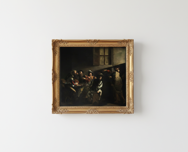 The Calling of Saint Matthew by Caravaggio  Original Oil Painting Reproduction - GFM Painting