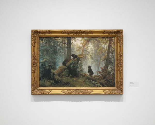 Morning in the Pine-tree Forest by Ivan Shishkin Original Oil Painting Reproduction - GFM Painting