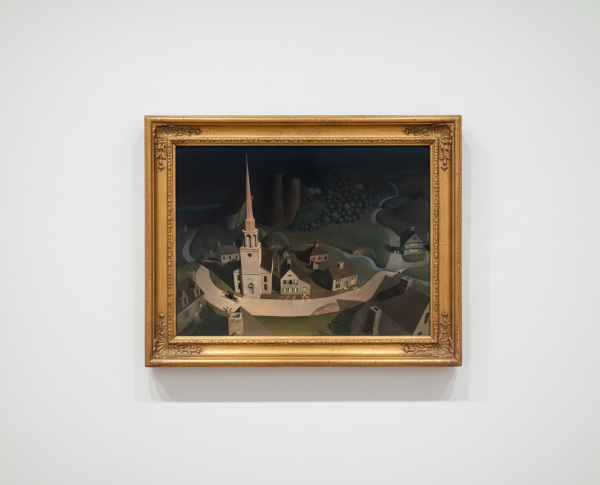 The Midnight Ride of Paul Revere by Grant Wood Original Oil Painting Reproduction - GFM Painting