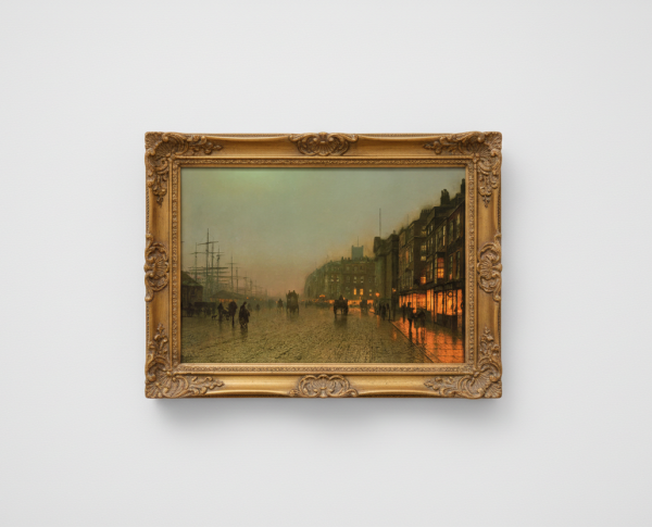 Liverpool from Wapping by John Atkinson Grimshaw Original Oil Painting Reproduction - GFM Painting