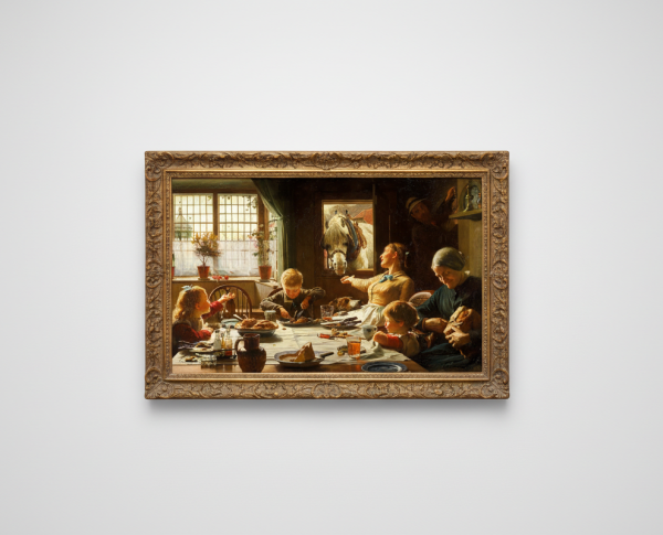 One Of The Family by Frederick George Cotman Original Oil Painting Reproduction - GFM Painting