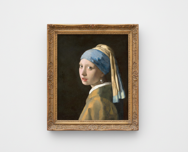 Girl with a Pearl Earring c. 1665 by Jan Vermeer Van Delft Original Oil Painting Reproduction - GFM Painting