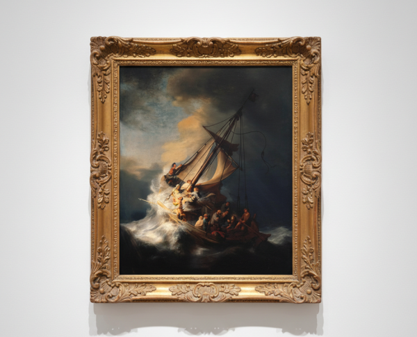 Christ In The Storm On The Sea Of Galilee by Rembrandt Van Rijn Original Oil Painting Reproduction - GFM Painting