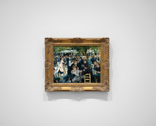 Dance At The Moulin De La Galette by Pierre Auguste Renoir Original Oil Painting Reproduction - GFM Painting