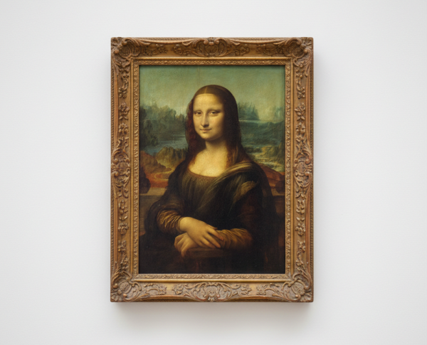 Mona Lisa (La Gioconda) c. 1503-05 by Leonardo Da Vinci Original Oil Painting Reproduction - GFM Painting