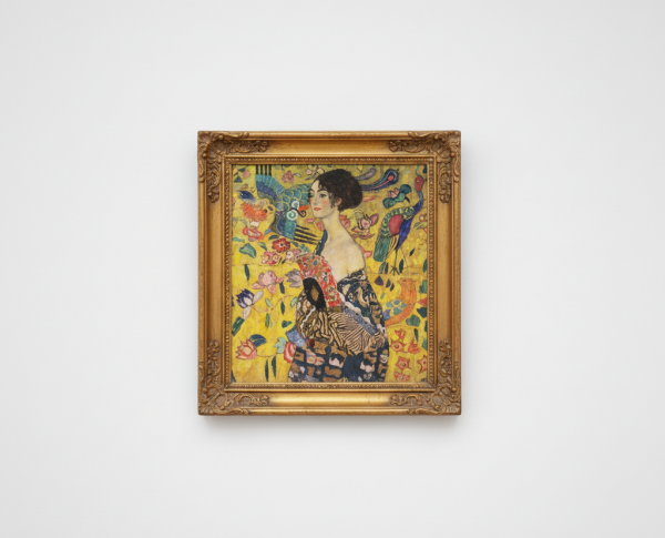 Lady With Fan by Gustav Klimt Original Oil Painting Reproduction - GFM Painting