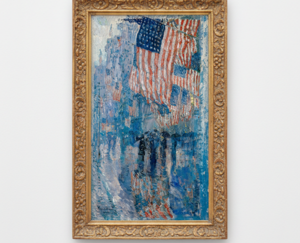 The Avenue in the Rain by Frederick Childe Hassam Original Oil Painting Reproduction - GFM Painting