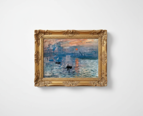 Impression Sunrise by Claude Monet Original Oil Painting Reproduction - GFM Painting