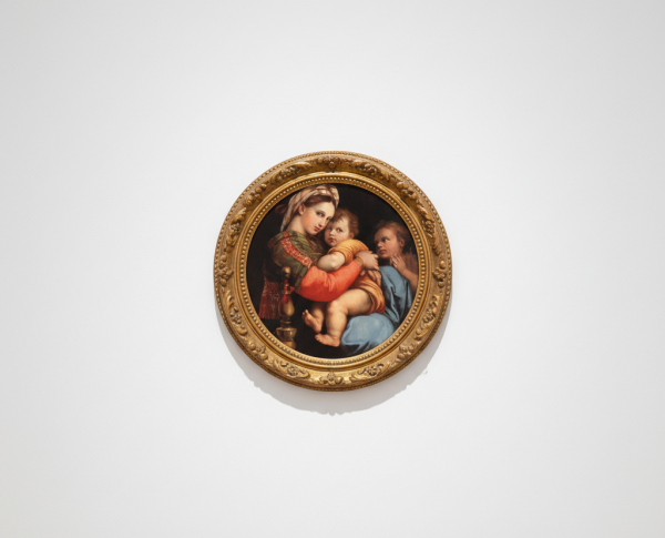 The Madonna Of The Chair by Raffaello Sanzio Original Oil Painting Reproduction - GFM Painting