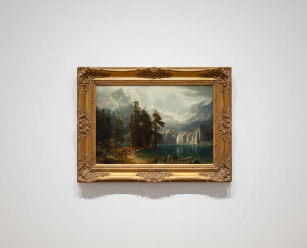 Sierra Nevada I by Albert Bierstadt Original Oil Painting Reproduction - GFM Painting