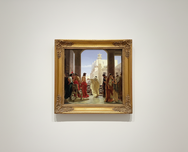 Ecce Homo by Antonio Ciseri Original Oil Painting Reproduction - GFM Painting