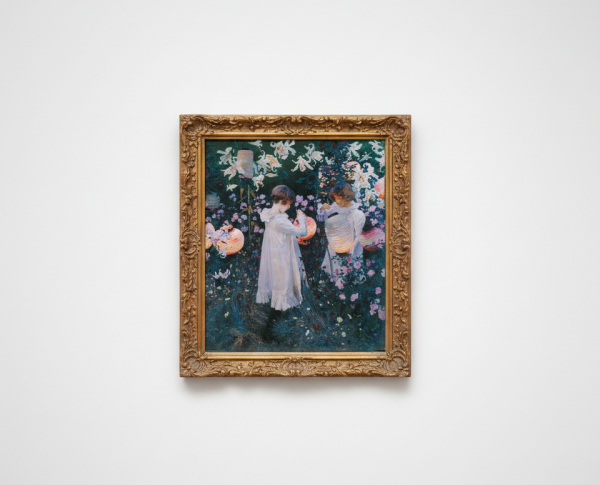 Carnation, Lily, Lily, Rose by John Singer Sargent Original Oil Painting Reproduction - GFM Painting