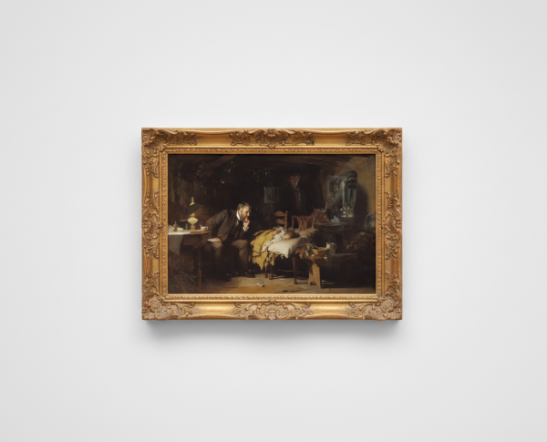 The Doctor by Samuel Luke Fildes Original Oil Painting Reproduction - GFM Painting