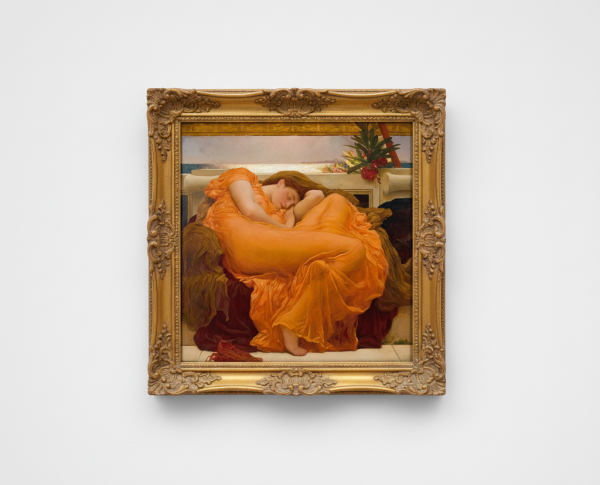Flaming June by Lord Frederick Leighton Original Oil Painting Reproduction - GFM Painting