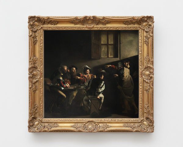 The Calling of Saint Matthew by Caravaggio  Original Oil Painting Reproduction - GFM Painting