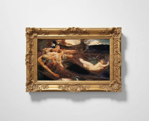 The Sea Maiden by Herbert James Draper Original Oil Painting Reproduction - GFM Painting