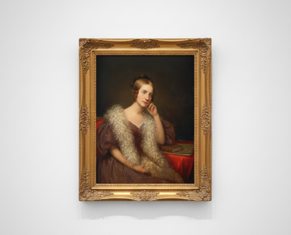 Caroline Louisa Pratt Bartlett by Rembrandt Peale Original Oil Painting Reproduction - GFM Painting
