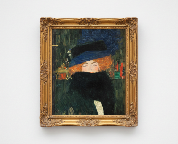 Dame mit Hut und Federboa by Paolo Veronese Original Oil Painting Reproduction - GFM Painting