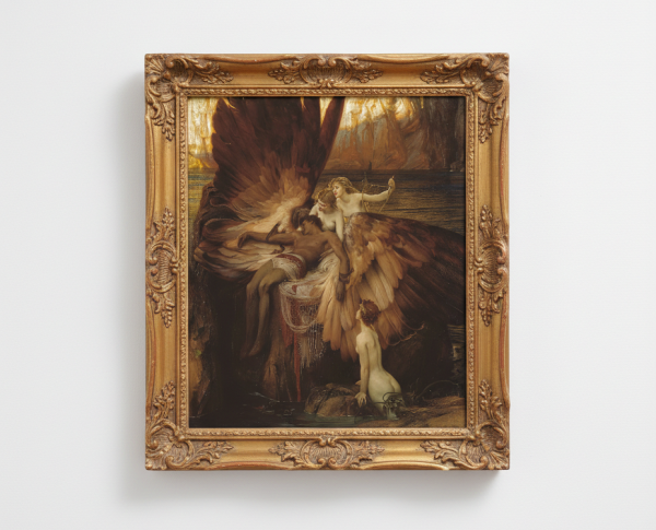 Lament for Icarus by Herbert James Draper Original Oil Painting Reproduction - GFM Painting