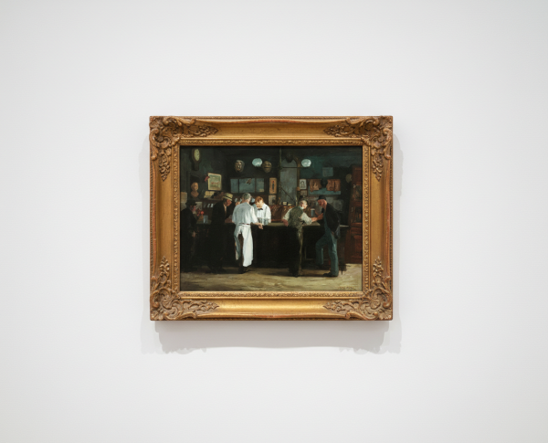 McSorley\'s Bar by John Sloan Original Oil Painting Reproduction - GFM Painting