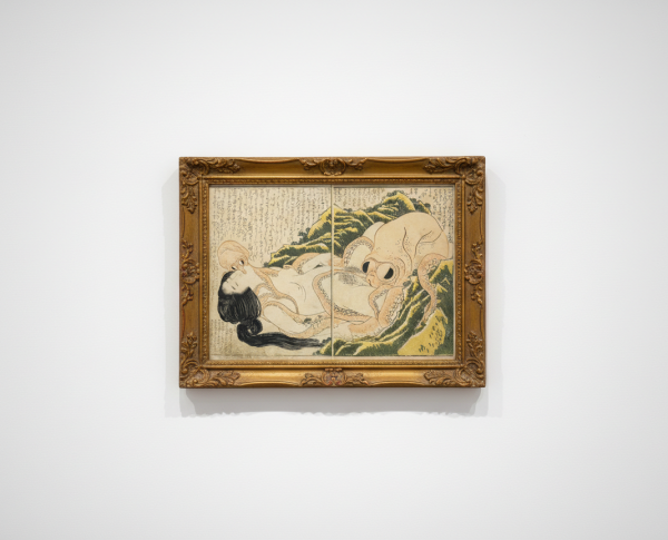 Dream of the Fisherman\'s Wife by Katsushika Hokusai Original Oil Painting Reproduction - GFM Painting