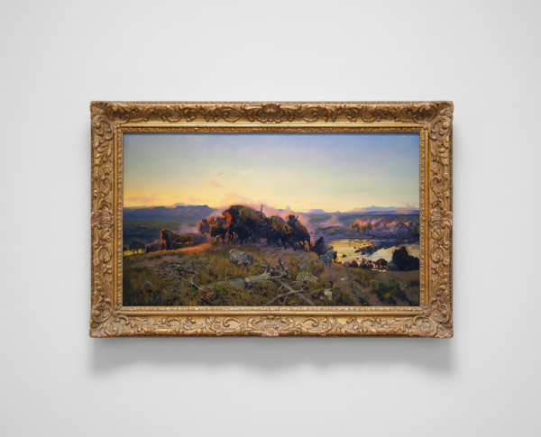 When the Land Belonged to God by Charles Marion Russell Original Oil Painting Reproduction - GFM Painting