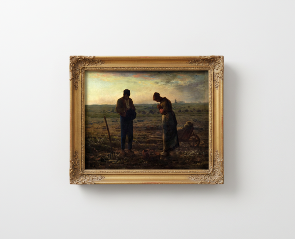 The Angelus, 1857-59 by Jean-Francois Millet Original Oil Painting Reproduction - GFM Painting