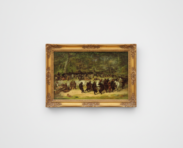 The Bear Dance by William Holbrook Beard Original Oil Painting Reproduction - GFM Painting