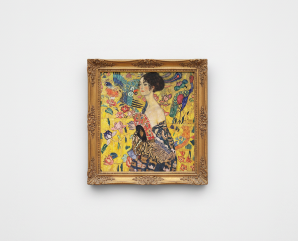 Lady With Fan by Gustav Klimt Original Oil Painting Reproduction - GFM Painting