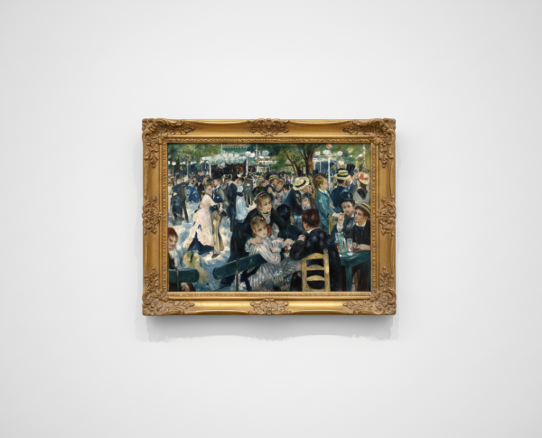 Dance At The Moulin De La Galette by Pierre Auguste Renoir Original Oil Painting Reproduction - GFM Painting