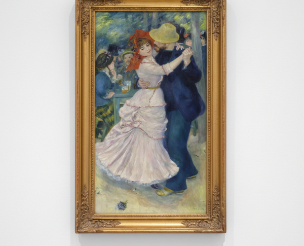 Dance At Bougival by Pierre Auguste Renoir Original Oil Painting Reproduction - GFM Painting