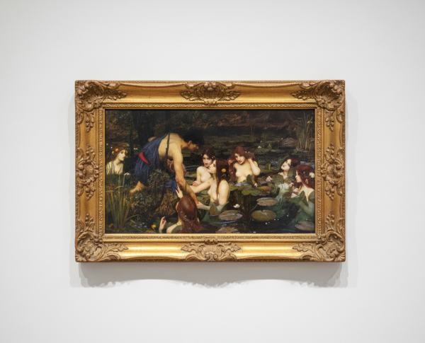 Hylas and the Nymphs 1896 by John William Waterhouse Original Oil Painting Reproduction - GFM Painting