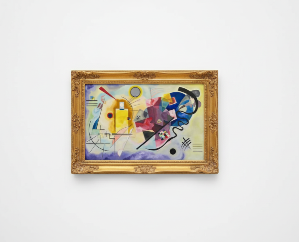 Yellow Red Blue by Wassily Kandinsky Original Oil Painting Reproduction - GFM Painting