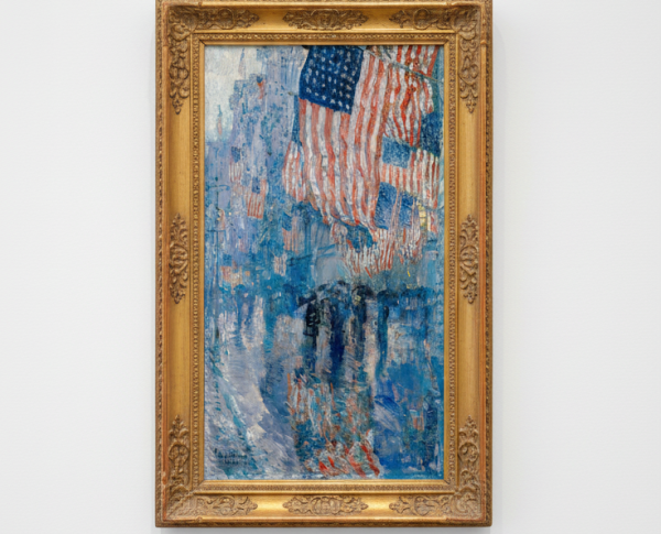 The Avenue in the Rain by Frederick Childe Hassam Original Oil Painting Reproduction - GFM Painting