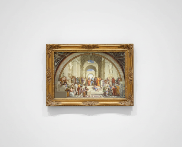 The School of Athens (from the Stanza della Segnatura) by Raffaello Sanzio Original Oil Painting Reproduction - GFM Painting