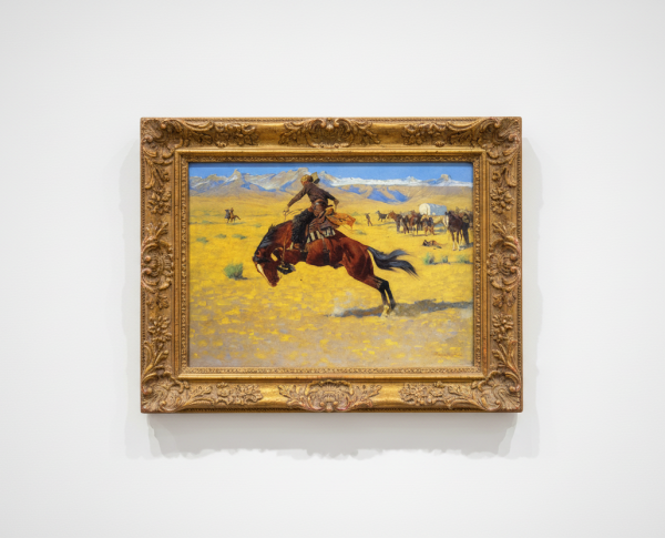 Cold Morning on the Range by Frederic Remington Original Oil Painting Reproduction - GFM Painting