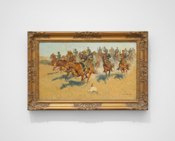 On the Southern Plains by Frederic Remington Original Oil Painting Reproduction - GFM Painting