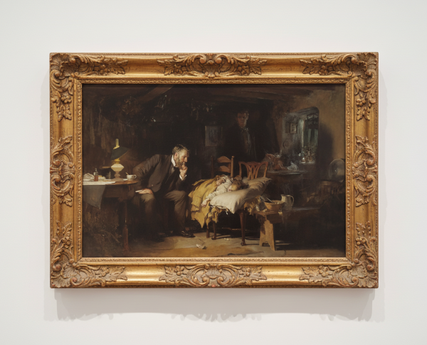 The Doctor by Samuel Luke Fildes Original Oil Painting Reproduction - GFM Painting