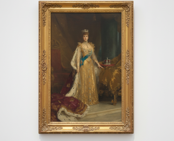 Queen Alexandra (1844-1925) by Samuel Luke Fildes Original Oil Painting Reproduction - GFM Painting