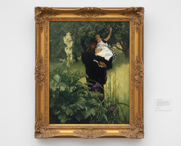 The widower by Samuel Luke Fildes Original Oil Painting Reproduction - GFM Painting