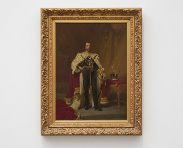 King George V (1865-1936) by Samuel Luke Fildes Original Oil Painting Reproduction - GFM Painting
