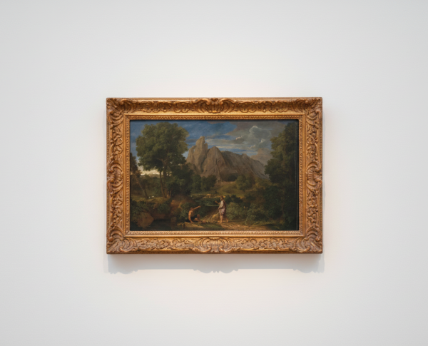 Mercury and Battus by Francisque Millet Original Oil Painting Reproduction - GFM Painting