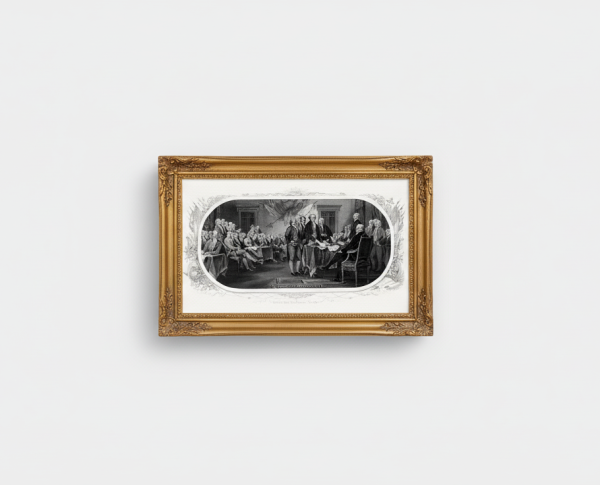 Declaration of Independence by John Trumbull Original Oil Painting Reproduction - GFM Painting