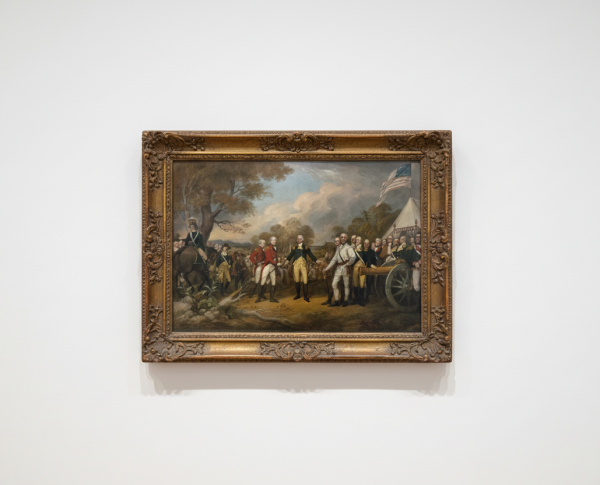 Surrender of General Burgoyne by John Trumbull Original Oil Painting Reproduction - GFM Painting