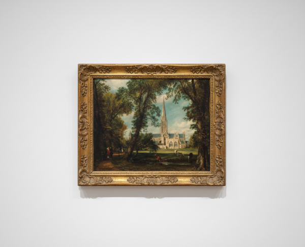 Salisbury Cathedral from the Bishop's Grounds by John Constable Original Oil Painting Reproduction - GFM Painting