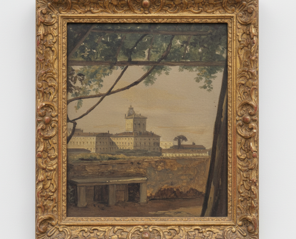 The Villa Malta, Rome by Lord Frederick Leighton Original Oil Painting Reproduction - GFM Painting