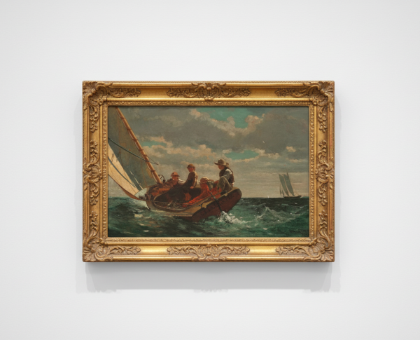 Breezing Up (or A Fair Wind) by Winslow Homer Original Oil Painting Reproduction - GFM Painting