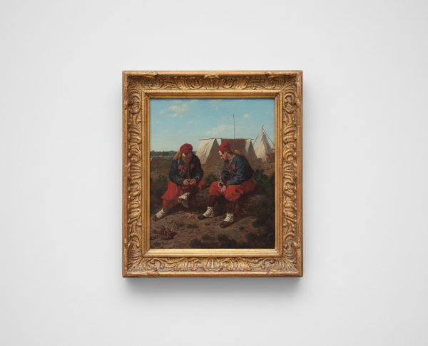 The Brierwood Pipe by Winslow Homer Original Oil Painting Reproduction - GFM Painting